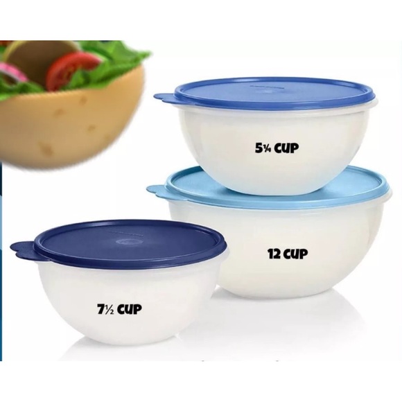 Tupperware Wonderlier Mixing bowl trio - Picture 2 of 3